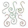 thumbnail image 4 of Metal S-shaped Hooks Spiral Swirl Ornament Hanger Christmas Tree Decoration Accessories, Gold, 4 of 10