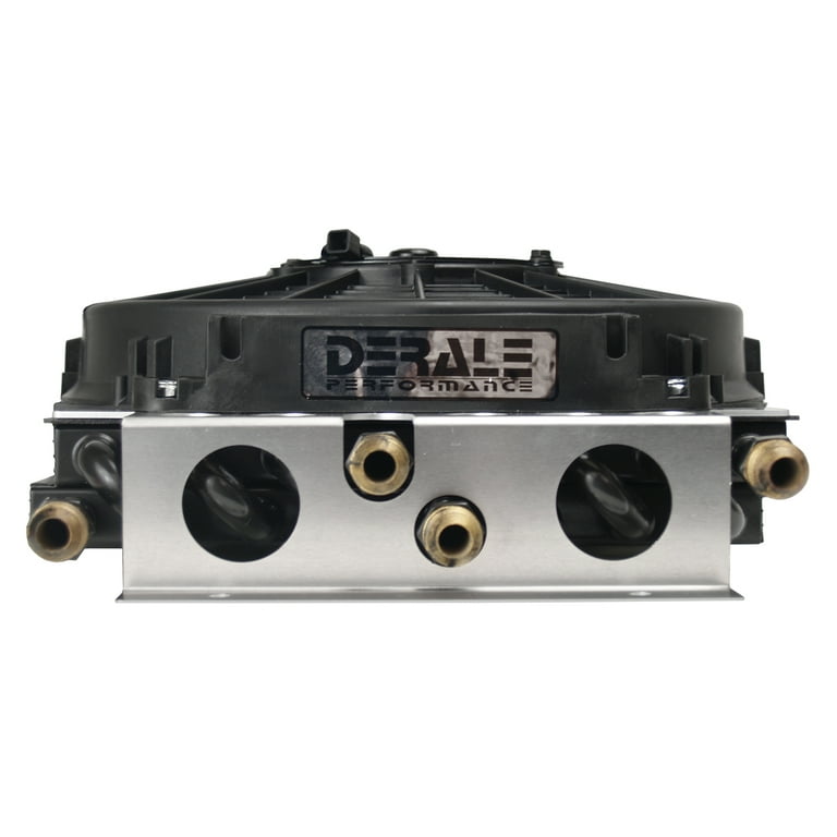 Derale Dual Circuit Oil Cooler w/Fan 8AN 8 & 8-Pass Derale Dual Circuit Oil Cooler w/Fan 8AN 8 & 8-Pass