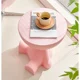 thumbnail image 4 of Mesita de noche circular, mini mesita de noche decorativa para sala de estar, muebles de sala de estar Tafel, mesa de comedor para sala de estar, 4 of 4