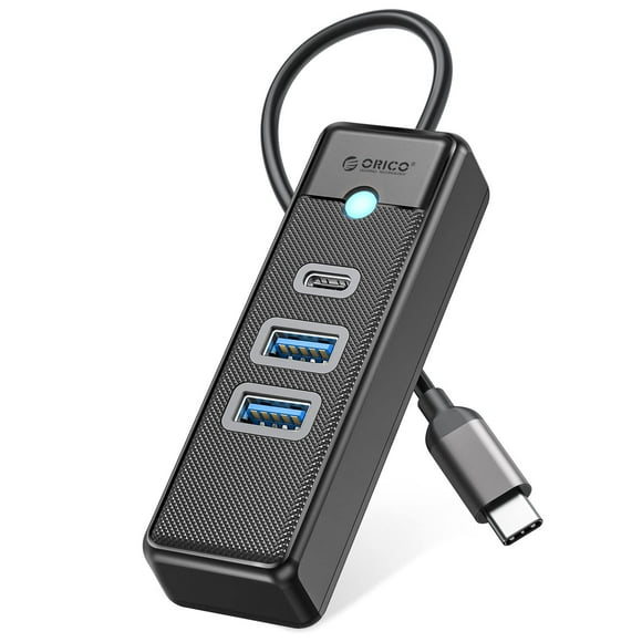 Hub USB C ORICO Adaptador USB 3.1 tipo C a USB 3.0 de 3 puertos