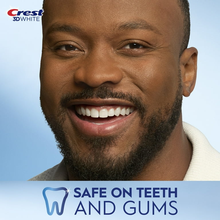 Crest 3D Whitestrips Enamel Safe Teeth Whitening Kit, 7 Treatments