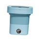 thumbnail image 5 of Mini lavadora plegable, lavadora pequeña compacta, 8L, 3 modelos, lavadora de cubo pequeña de alta potencia para RV, dormitorio, hogar, ropa de bebé, Azul Soledad Lavadora portátil, 5 of 9