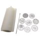 thumbnail image 3 of Molde para jabón tipo caleidoscopio, reutilizable, de acrílico y silicona, para crear columnas de tubos, ideales para manualidades ,, 3 of 9