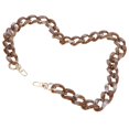 thumbnail image 1 of Acrylic Purse Chain Strap Replacement, Detachable Fishbone Bag Accessory, Durable Shoulder Strap for Handbags, Easy Installation, Fashionable Design, 1 of 5