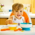 thumbnail image 2 of Munchkin Stay-Put Suction Bowls, 3 Count, Yellow/Green/Blue, 2 of 9