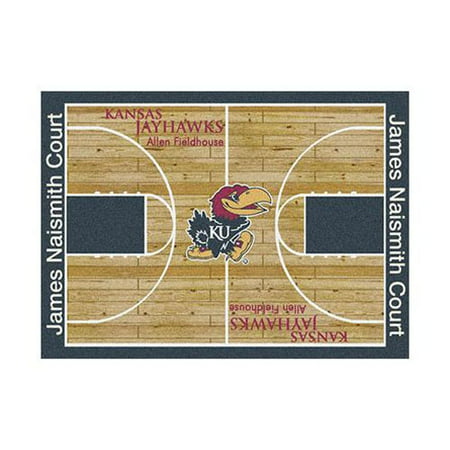 Milliken Ncaa College Home Court Area Rugs - Contemporary 01120 Ncaa College Basketball Sports Novelty