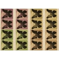thumbnail image 1 of Ahgly Company Machine Washable Indoor Rectangle Transitional Metallic Gold Area Rugs, 2' x 4', 1 of 7