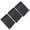 black, variant on DEBGFS Stretch Elastic Bra Extender 4-Hook Black (3-Pack),multi