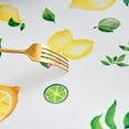 thumbnail image 6 of Lemon 60x102 Rectangle Tablecloth Yellow Lemonade Summer Table Cloth - Oblong Polyester Fabric Lemon-themed Table Cover Washable Waterproof Stain-Resistant for Outdoor Party Picnic Kitchen Dining, 6 of 8