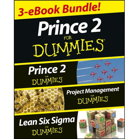 PRINCE 2 For Dummies Three e-book Bundle: Prince 2 For Dummies, Project Management For Dummies & Lean Six Sigma For Dummies - eBook