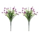 thumbnail image 1 of Cateissary De flores artificiales de plástico, plantas de tallo largo falso, ramo de imitación, arreglo para exteriores, porche, accesorios de fotografía Decoración Rojo púrpura Cateissary HA084186-04, 1 of 6