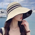 thumbnail image 6 of SikaFu Japanese Vinyl Empty Hats Can Fold In Summer Shading Hat Ms. Korean Version Of The Beach Hat Casual Sun Hat, 6 of 7