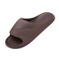 thumbnail image 2 of Miqool Womens Mens PVC Home Slippers Non Slip Soft Soled Slip On Sandals Indoor Outdoor Lightweight Bathroom Slides, 2 of 5
