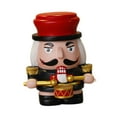 thumbnail image 3 of jicheng Christmas Nutcracker Money Box Cute Sculpture for Decoration Table Festive black red, 3 of 9