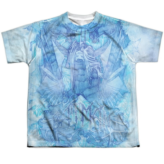 Batman - Brooding - Youth Short Sleeve Shirt - Medium