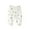 Light Green, variant on REDARER Baby Cartoon Print Pants, Thin Elastic Waist Leisure Trousers for Spring Summer Home Wear,3-6 Months