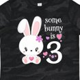 thumbnail image 4 of Inktastic Somebunny is Three-third Birthday Bunny Boys or Girls Toddler T-Shirt, 4 of 5