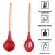 thumbnail image 3 of Juego de utensilios de cocina, 2 uds., mango de madera, resistencia al calor, espátula de silicona, cuchara, utensilios de cocina, 3 of 5