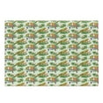 thumbnail image 1 of Exotic Cutting Board, Vivid Parrots on Floral Branches with Orchids and Philodendron, Decorative Tempered Glass Cutting and Serving Board, in 3 Sizes, by Ambesonne, 1 of 2