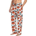 thumbnail image 3 of Kdxio Hand Drawn Tomatoes Print Men's Sleep Pajama Pant Lounge Pants with Pockets, 3 of 8