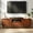 Walnut, variant on Acacia Elara TV Stand for TVs up to 75" Media Console Entertainment Center, Walnut
