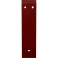 thumbnail image 5 of Ekena Millwork 2"W x 8"D x 8"H Traditional Steel Bracket, Hammered Bright Red, 5 of 13