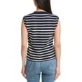 thumbnail image 2 of Nation LTD womens  Marina Muscle T-Shirt, m, Black, 2 of 3