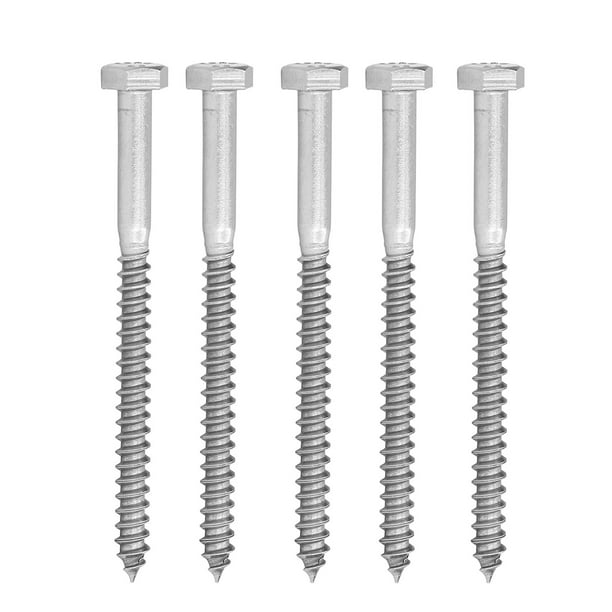 Tirafondos hexagonales NikouMX Acero inoxidable 304