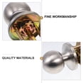 thumbnail image 3 of LOLIPPYY Practical Stainless Steel Room Door Knob Lock for Home Entry and Indoor Use, 3 of 6