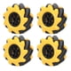 thumbnail image 4 of Accesorios inteligentes para coche Robot, rueda Mecanum omnidireccional, componentes de juguete inteligentes DIY, rueda omnidireccional fiel a su promesa, 4 of 14