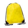 thumbnail image 4 of Mochila con Cordón, Bolsa con Cordón, Bolsa de Gimnasio, Saco con Cincha, Bolsas de PE, Soporte para Pelotas, Mochila Grande para Hombres, Niños, Comp Amarillo, 4 of 8
