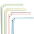 thumbnail image 6 of 100 Pcs Disposable Plastic Straws Drinking - Flexible Bendy Straws - Assorted Colored, 6 of 7