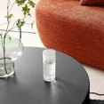 thumbnail image 2 of WILLIAMSPACE 35.43" Round Coffee Table, Matte Orange Wooden Large End Table for Living Room, Modern Luxury Side Tables Accent for Home Office, 2 of 8
