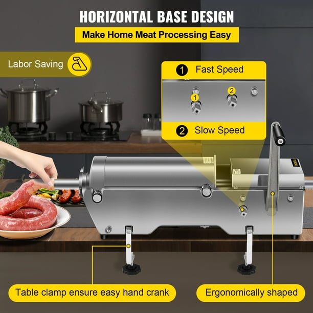 How to make a deals sausage stuffer at home