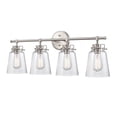 thumbnail image 3 of Amberose 4 - Light Brushed Nickel/Silver Wall Sconce, 3 of 4