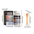 thumbnail image 3 of Waterproof Leak Repair Coating Spray Sealant, Brush On Waterproof Agent Stops Cracks Moisture Water Leakage Protection for Roof Bathroom Basement RV Outdoor Home Repair Maintenance Use, 3 of 9