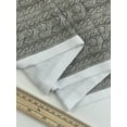 thumbnail image 6 of Printed Cable Loop Back French Terry Stretch Knit Fabric Beige - per yard, 6 of 6