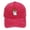 Red, variant on Halloween Ghost and Pumpkin Embroidered Baseball Cap - Unisex Vintage Washed Dad Hat with Adjustable Strap, Perfect for Halloween Parties, Daily Wear & Outdoor Activities-Black