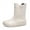 Beige, variant on Wellington Boots Men Mid-calf Wellies Waterproof Rain Boots Outdoor Garden Shoes