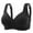 Black, variant on LYEAA Push up Bras for Women Wireless Soft No Wire Cotton Everyday Bras Support Solid Lightly Lined Lift Sleep Bras Comfortable Wirefree Breathable Shaping Daily Bralette Black M