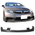 thumbnail image 2 of Ikon Motorsports Compatible with 09-11 Honda Civic 4Dr Sedan PU MU Front Bumper Lip Spoiler Bodykit, 2 of 7
