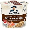 thumbnail image 4 of Quaker Instant Oatmeal Cup Maple Brown Sugar - 1.7 oz (Pack of 3), 4 of 8