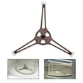 thumbnail image 1 of Microwave Turntable Ring Triple Arms Support Roller Microwave Guide Stand Holder, 1 of 9