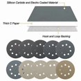 thumbnail image 5 of 100Pcs Wet Dry Sanding Discs 125mm,5 Inch 8 Hole Hook and Loop Sandpaper 400-7000Grits Assortment Set for Orbital Sander, 5 of 5