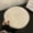 White, variant on Mahai Wool Knitted Beret Female Autumn And Winter Plush Painter Hat Wild Head Circumference Showed Face Face Wool Hat