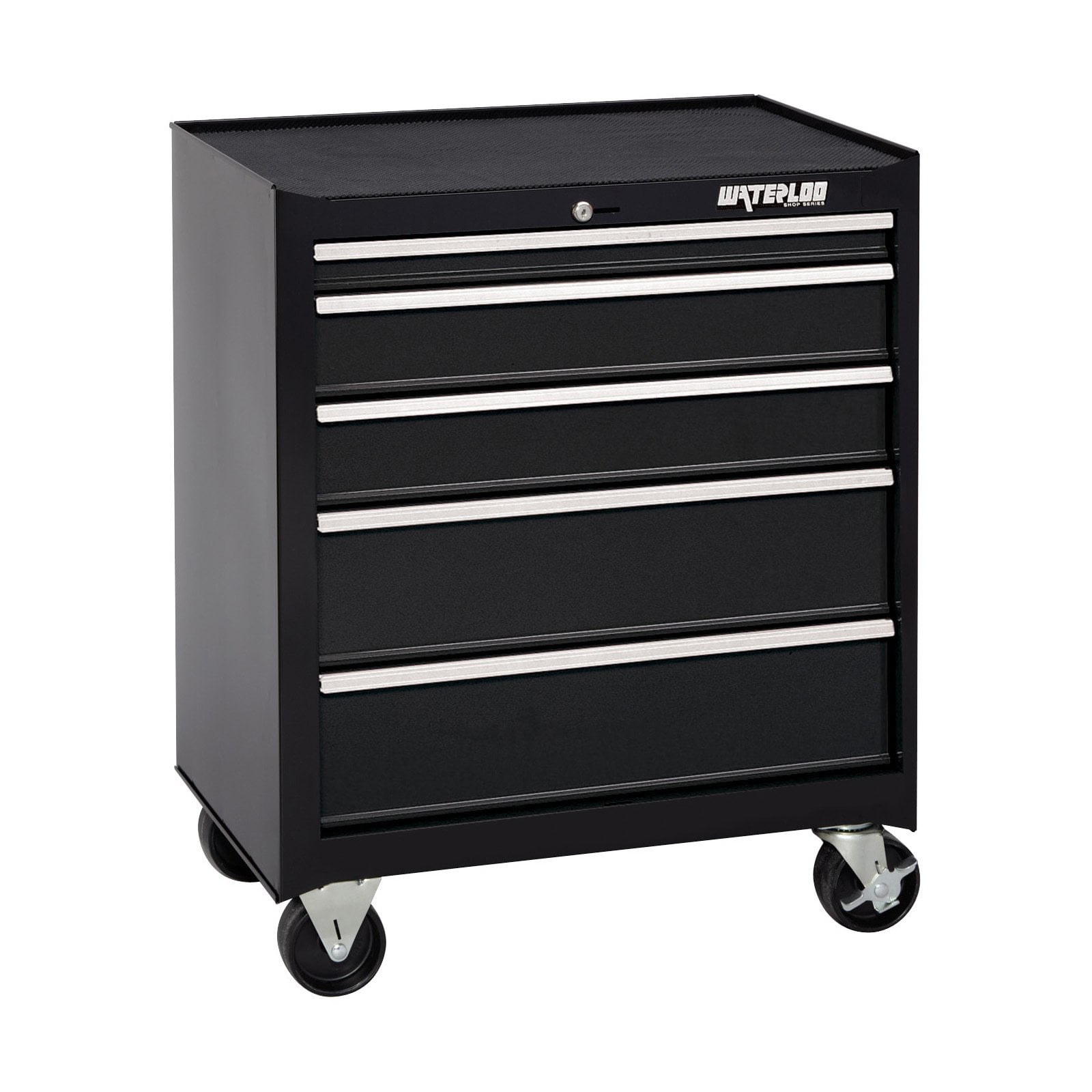Waterloo Industries SCA-265BK-B 26in. 5-Drawer Cabinet - Black