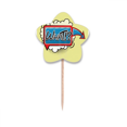 thumbnail image 1 of What Boom Box Cloud Art Deco  Fashion Toothpick Flags Star Lable Cupcake Picks, 1 of 3