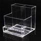 thumbnail image 1 of Caja de exhibición de uñas de 3 filas y 10 agujeros, soporte transparente para brocas de uñas, soporte de exhibición Ygjytge Cuidado Belleza, 1 of 3