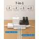 thumbnail image 2 of Regleta de viaje NTONPOWER USB C con puertos USB, 2 of 5