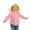AB115 Pink, variant on Tisuna Kids Girls Long Sleeve Shirts Lightweight Crewneck Solid Color Blouse Girls Daily Wear Fall Outfits Size 2-3 Years Black